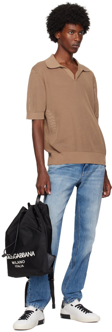 Reppu Dolce & Gabbana Drawstring Backpack Musta | BM2336AG182, 3