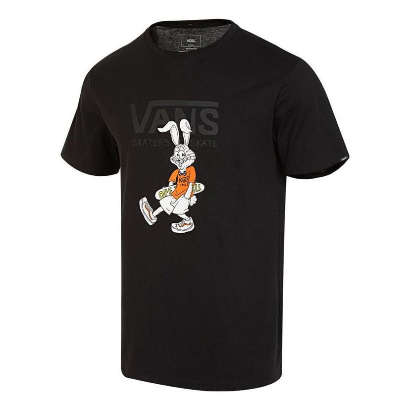 T-paita Vans Bunny Graphic T-Shirt Musta | VN000FRKBLK