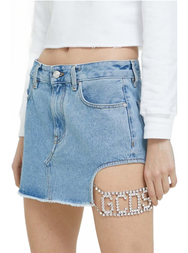 Hame GCDS Jeans Mini Skirt Sininen | SS23W620206