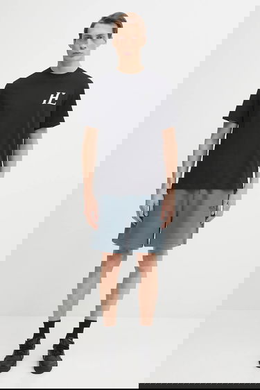 T-paita Helmut Lang Helmut Lang Logo Print T-Shirt Musta | P04HM507, 4