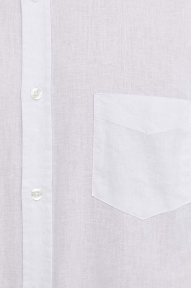 Paita Samsoe Samsoe Liam BA Shirt Sininen | M20200043, 4