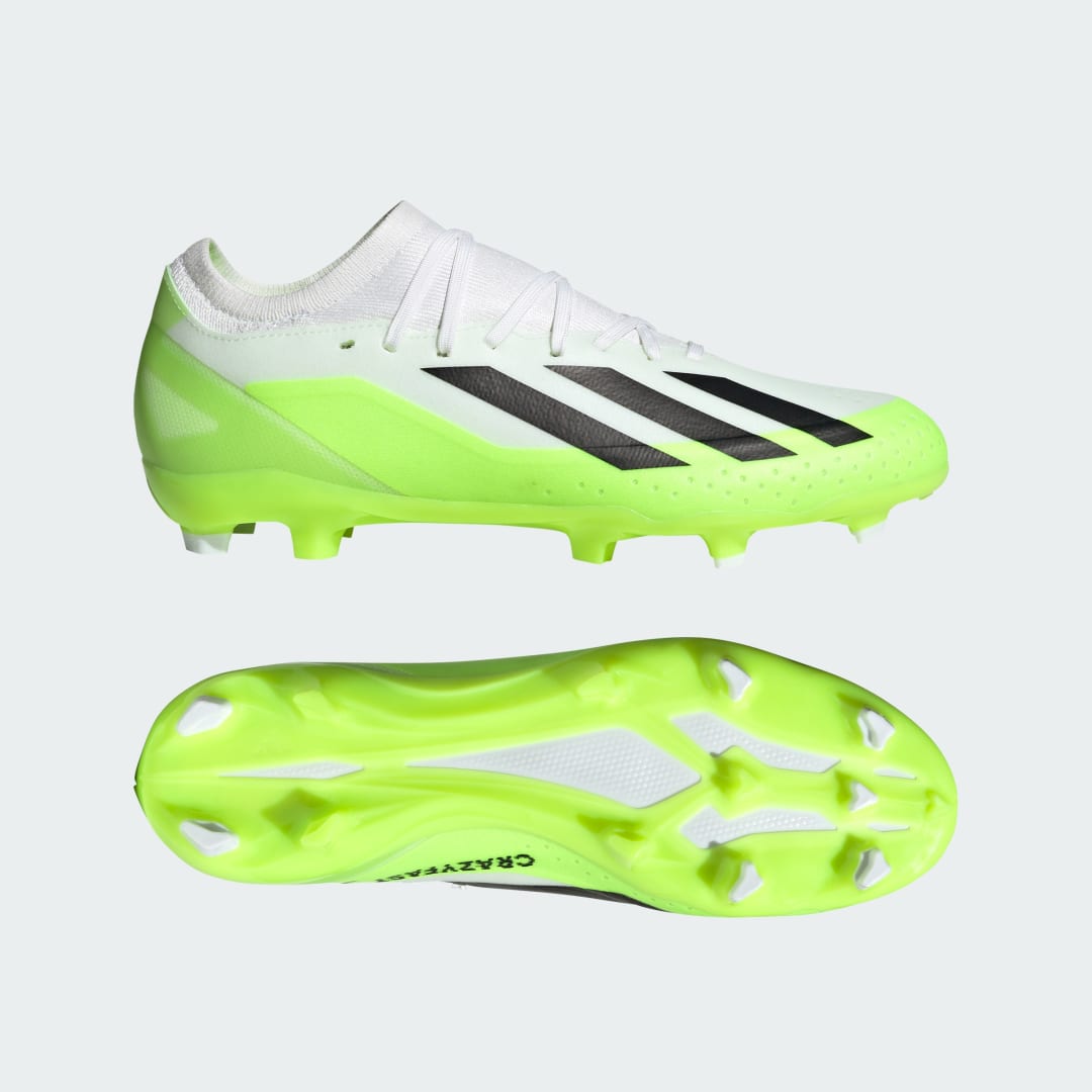 Tennarit ja kengät adidas Performance X Crazyfast.3 Firm Ground Cleats Valkoinen | HQ4534, 0