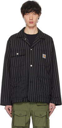 Work In Progress Seaton Pinstriped Blazer