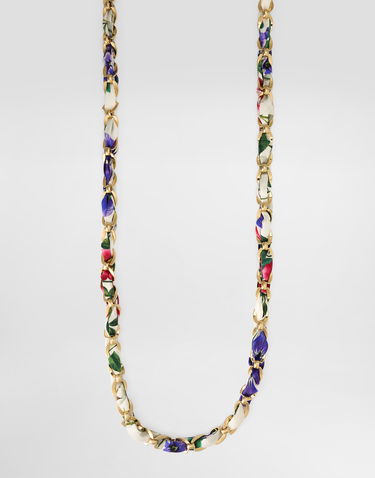 Kaulakoru Dolce & Gabbana Dolce & Gabbana Floral Print Chain Strap Monivärinen | BI3309AW051HA5KT, 1