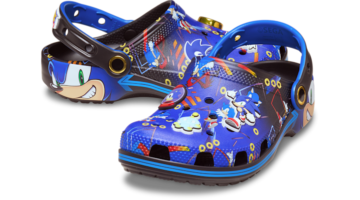 Tennarit ja kengät Crocs Sonic The Hedgehog Classic Clogs Sininen | 211208-90H, 1