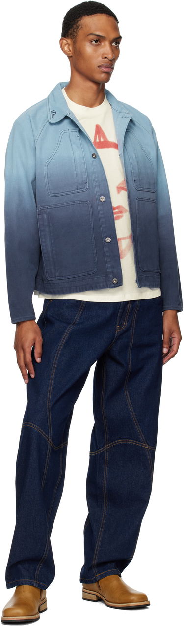 Takki Dime Dime Dipped Chore Jacket Sininen | DIMESU252BLU, 3