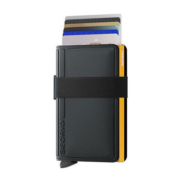 Lompakko Secrid Tpu Black-Ochre Musta | BTP-Black-Ochre, 0