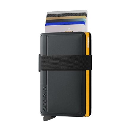 Lompakko Secrid Tpu Black-Ochre Musta | BTP-Black-Ochre