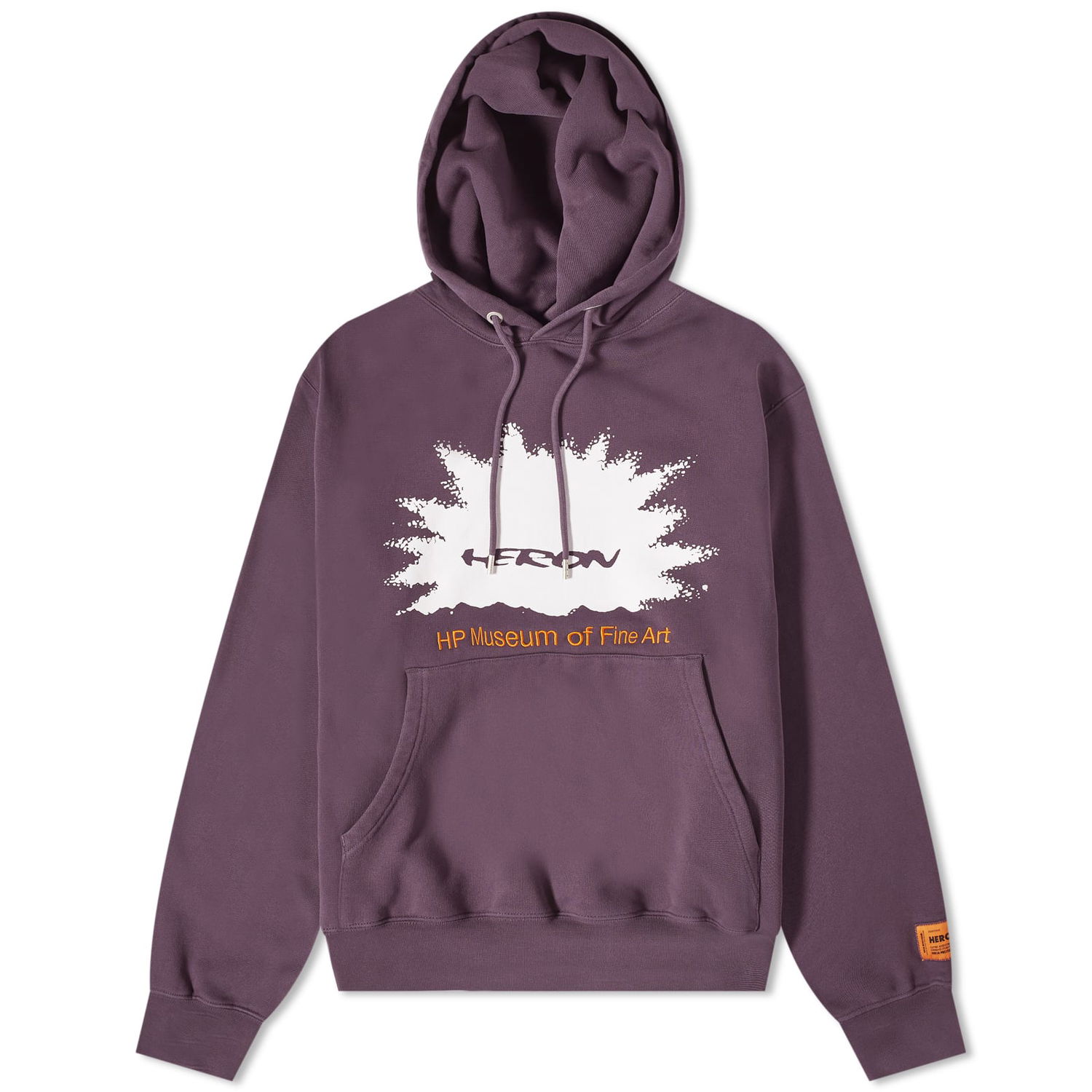 Huppari HERON PRESTON Museum Hoodie Violetti | HMBB024F23JER0053720, 0
