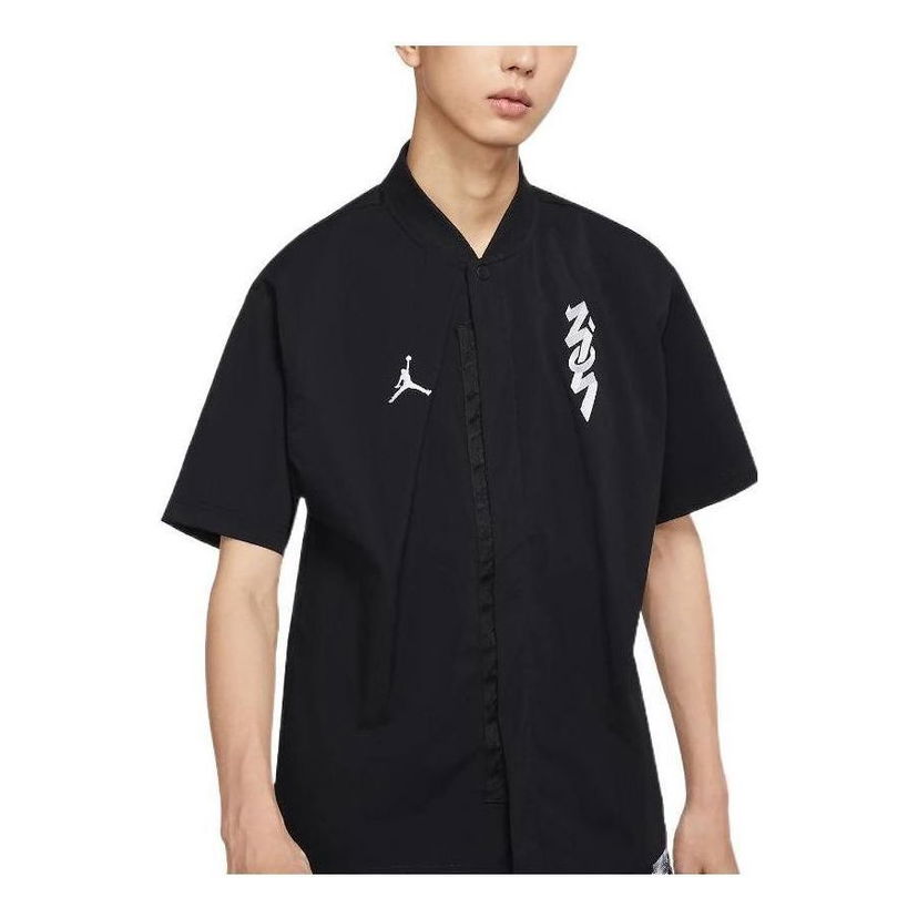 Paita Jordan Jordan FW22 Logo Woven Shirt Musta | DR2173-010