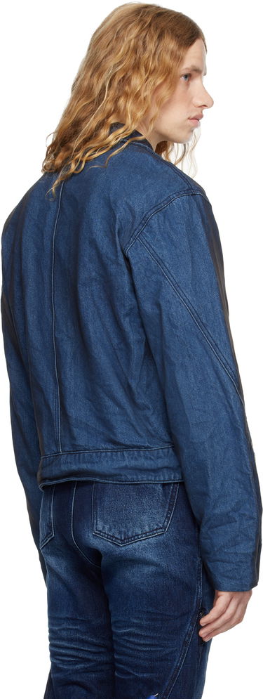 Bomber-takki ADER ERROR Denim Zip-Up Jacket Sininen | BN01FWJK1601BL, 2