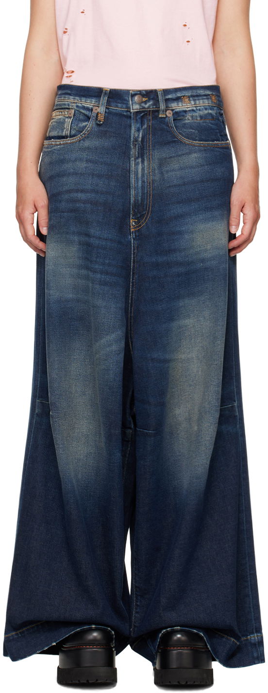 Jeans R13 R13 Jesse Wide Leg Jeans Sininen | R13WD082 D144A