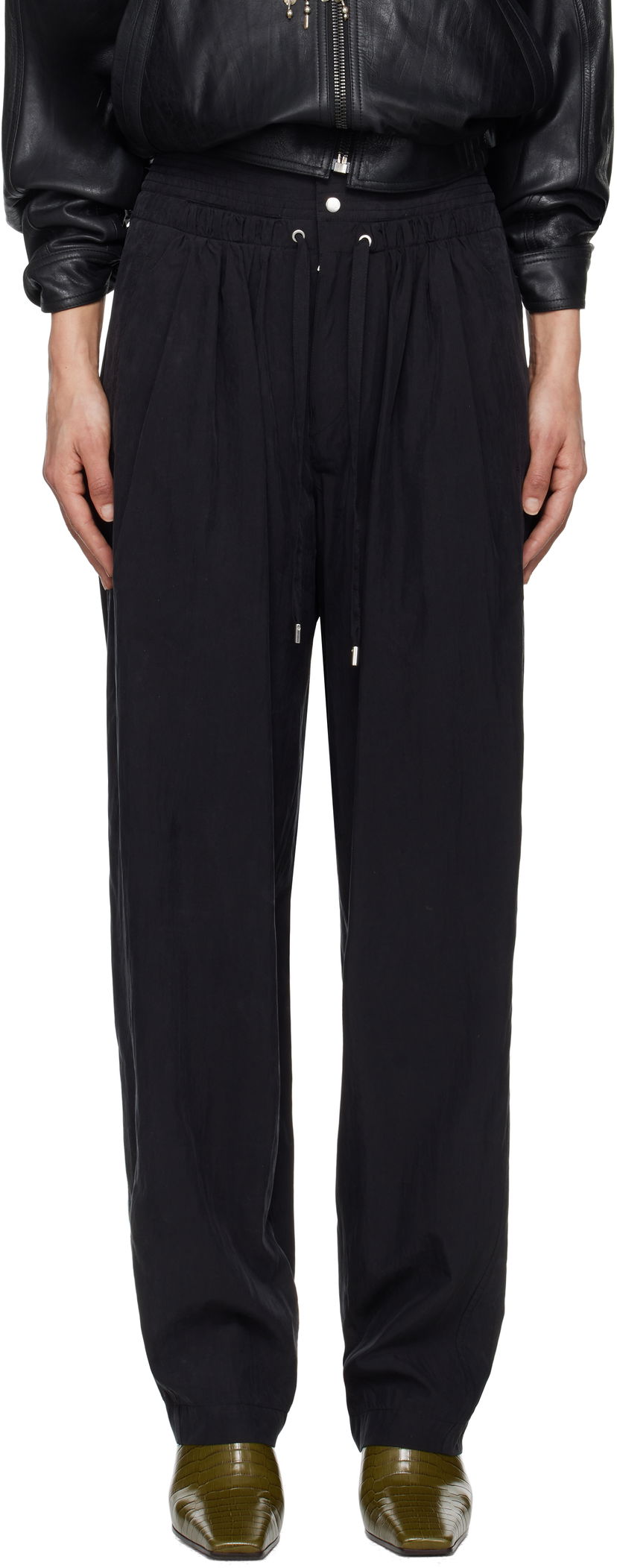Housut ISABEL MARANT Isabel Marant Gleen Trousers Musta | PA0541FA-C2G01I