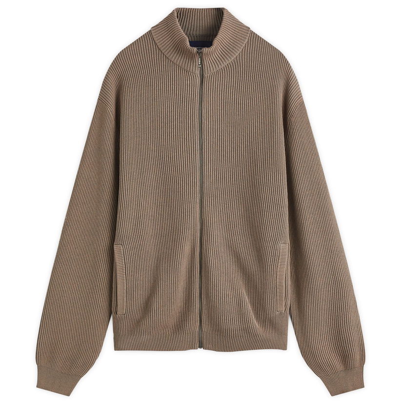 Villapaita thisisneverthat Full Zip Knit Large Harmaa | TN243KKNZK01-GRY