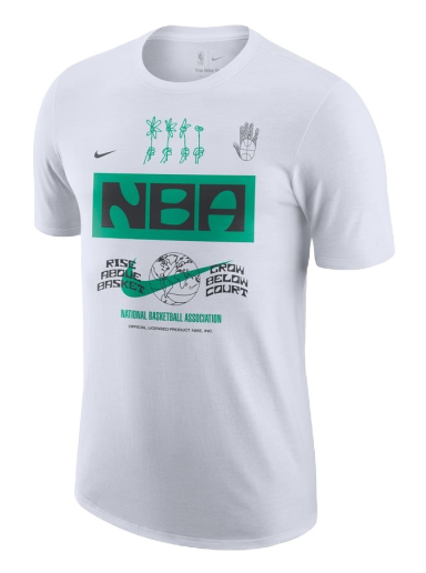 T-paita Nike Team 31 Courtside Max 90 Tee Valkoinen | DR6357-100