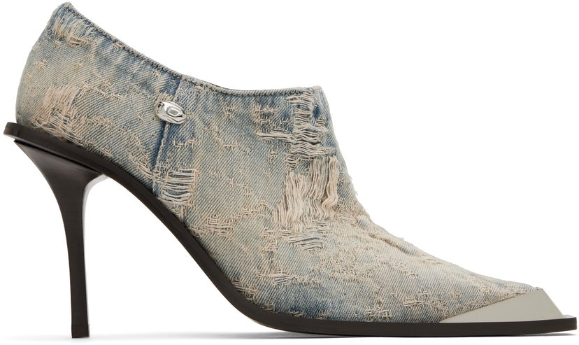 Mekko Diesel Diesel D-Tona Sc Denim Heeled Boots Sininen | Y03531 P8011 D-TONA D-TONA SC