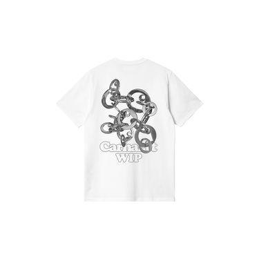T-paita Carhartt WIP Short Sleeve Charms T-Shirt Valkoinen | I034410_9, 4