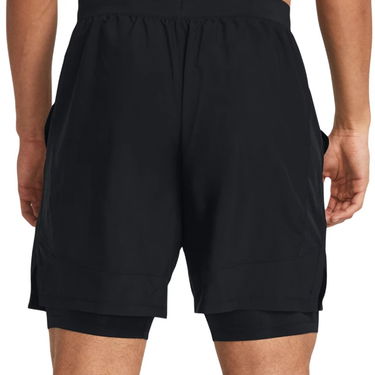 Shortsit Under Armour UA LAUNCH 7'' 2-IN-1 SHORTS-BLK Musta | 1382641-001, 1