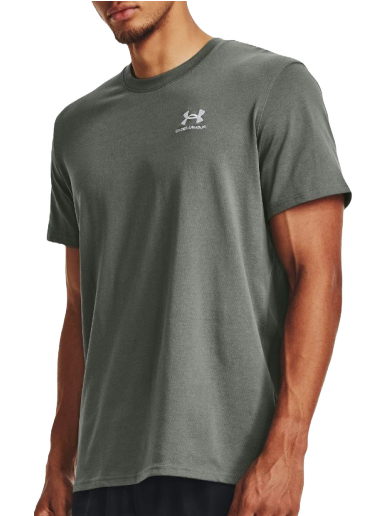 T-paita Under Armour UA Logo EMB Heavyweight Harmaa | 1373997-182