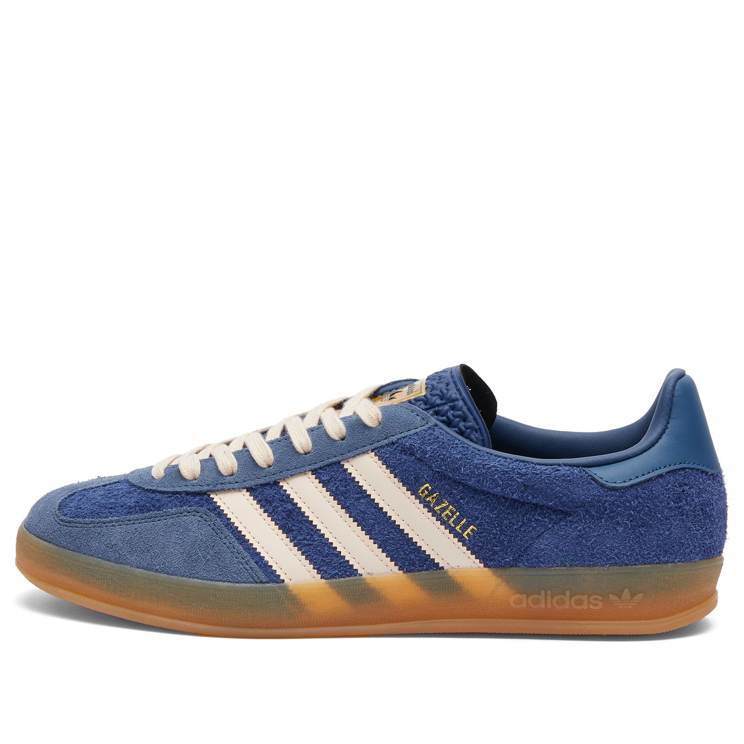 Tennarit ja kengät adidas Originals Adidas Men's Gazelle Indoor in Dark Blue/Bliss Orange/Preloved Ink, Size UK 10 | END. Clothing Tummansininen | JI0322, 0