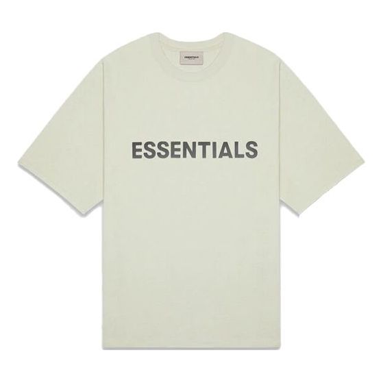 T-paita Fear of God Essentials Logo T-Shirt Vihreä | FOG-FW20-301
