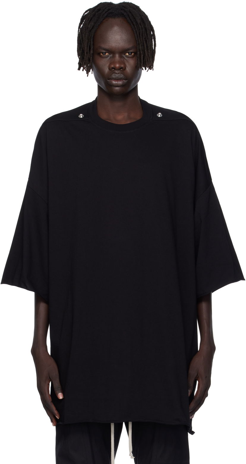 T-paita Rick Owens Rick Owens Concordians Tommy T-Shirt Musta | RU02E1283 JAES2