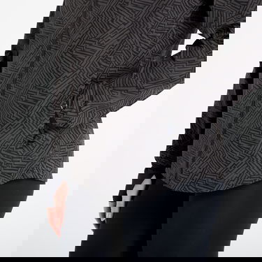 Tuulitakki Saysky Reflective Blaze Patterned Jacket Musta | OWRJA01C1050, 2