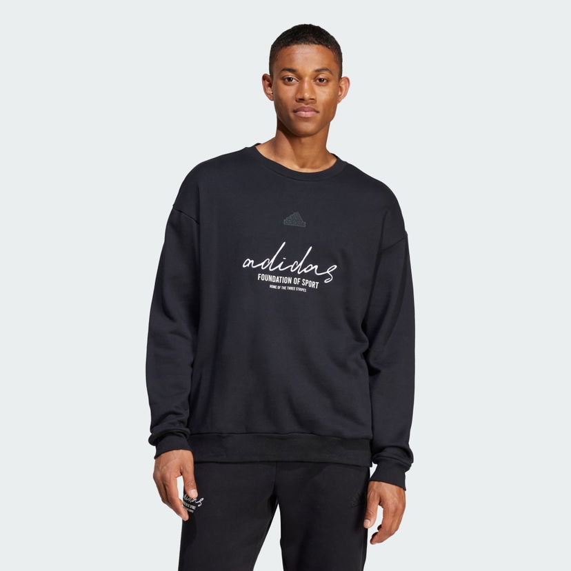 Villapaita adidas Performance Foundation of Sport Sweatshirt Musta | IW3542