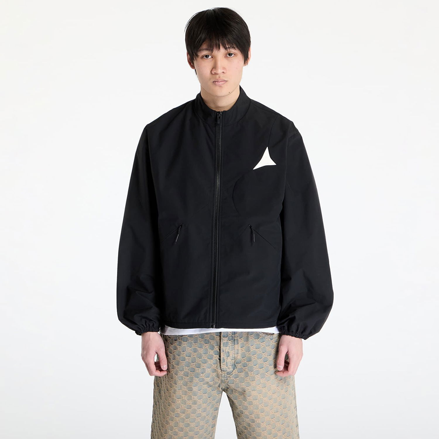 Tuulitakki HELIOT EMIL HELIOT EMIL Surtsey Windbreaker Musta | SS25_M_02_154_BLK01, 0