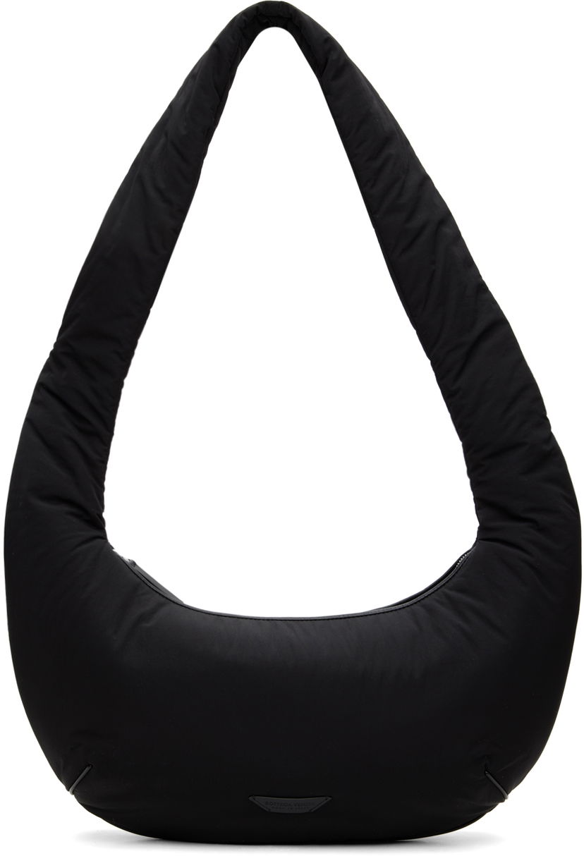 Olkalaukku Bottega Veneta Bottega Veneta Borsa Light Paper Shoulder Bag Musta | 776219VCQGD