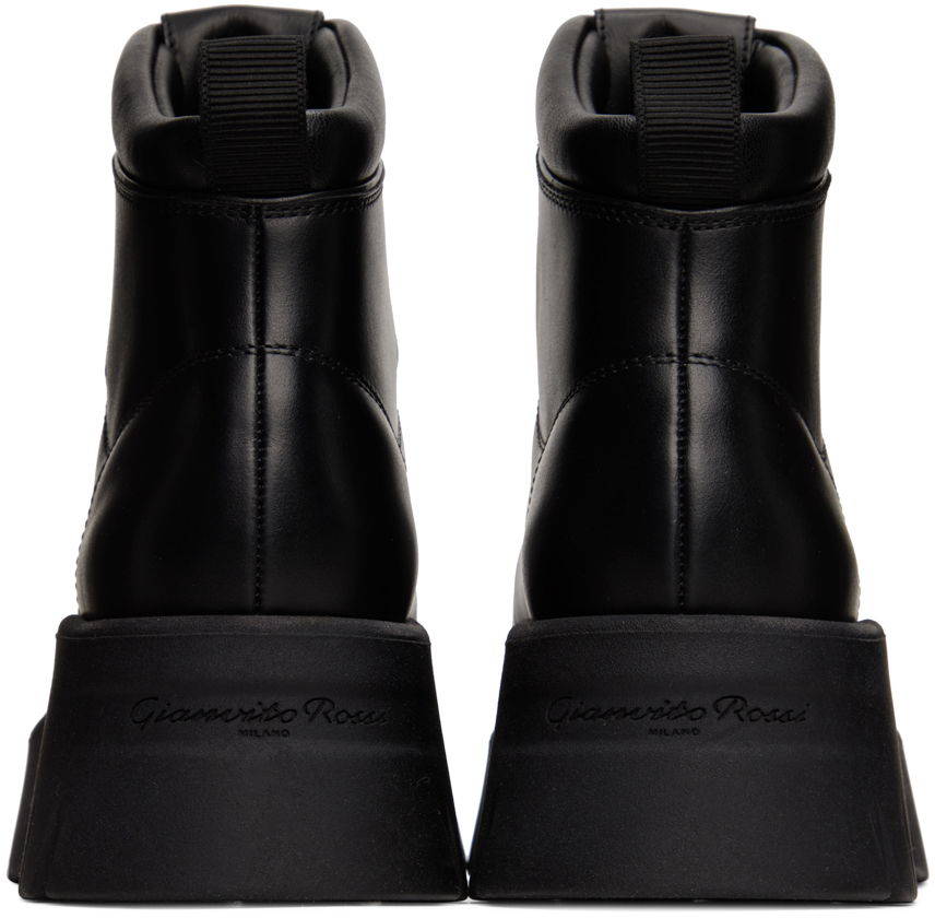 Tennarit ja kengät Gianvito Rossi Vancouver Leather Boots Musta | G73188.20GOM.FXY, 1