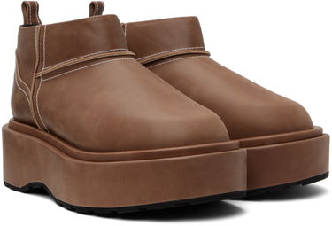 Asusteet We11done We11done Pull-Loop Platform Boots Ruskea | WD-AO1-23-468-W-BR, 3