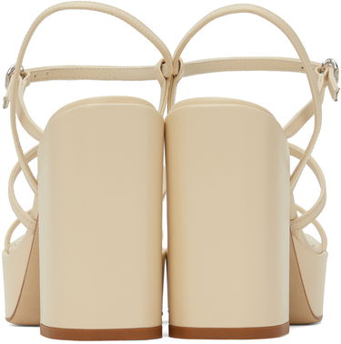 Asusteet Aeyde Aeyde Katalin Heeled Sandals Beige | A11-HS-ATNS11BL38-SS24-100-007, 1
