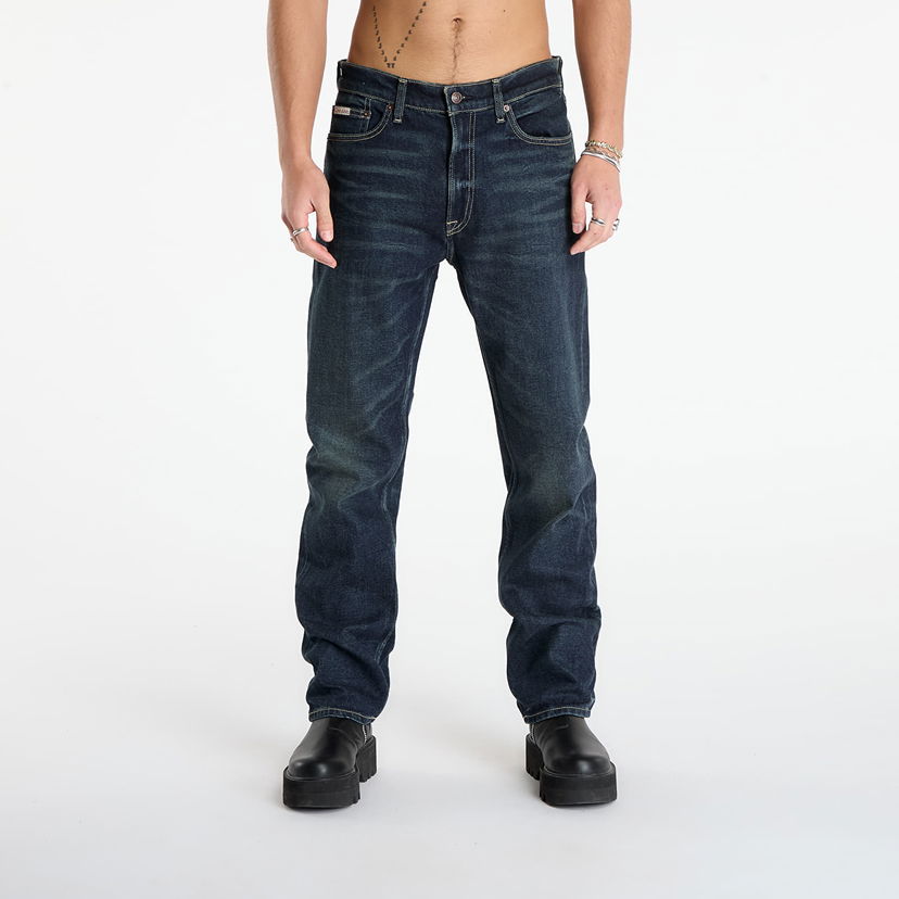 Jeans CALVIN KLEIN Calvin Klein Jeans Standard Straight Gilded Pants Sininen | LV04RD719G 01P