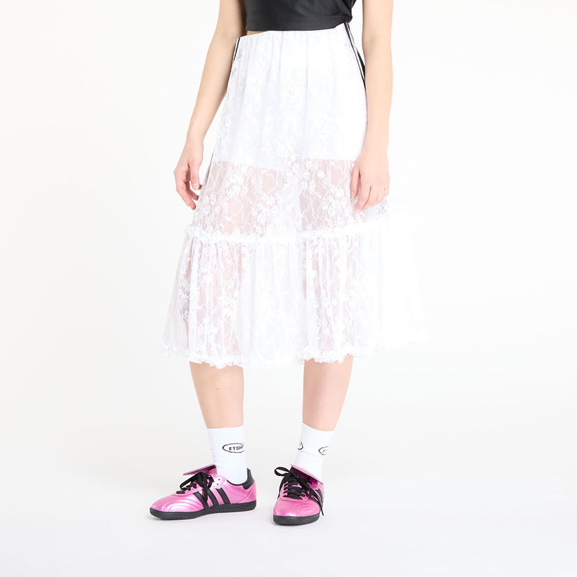 Hame adidas Originals Lace Skirt XL Valkoinen | KD2288