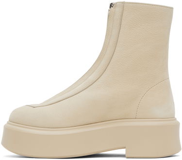 Vaatteet The Row The Row Zipped I Boots Beige | F1144-L131R, 2
