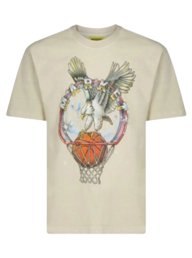 T-paita MARKET Dunking Eagle Tee Beige | 399001074