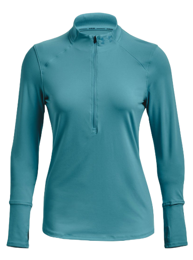 T-paita Under Armour Qualifier Run 2.0 Half-Zip Turkoosi | 1365632-433