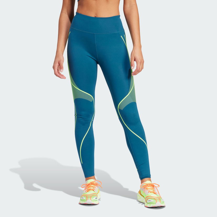 Leggingsit adidas Performance x Stella McCartney TruePace Long Running Sininen | IT5784