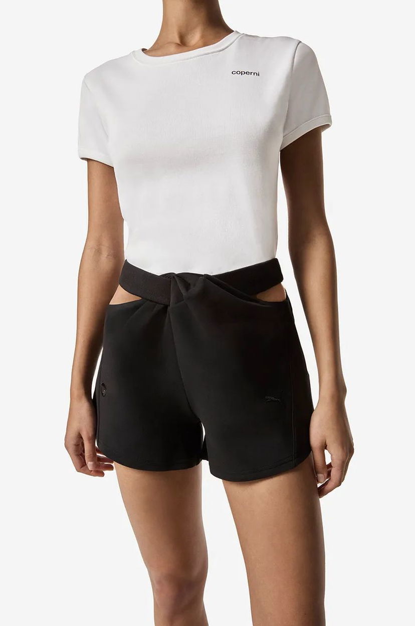 Shortsit Coperni Puma x High Waist Shorts Musta | 626689