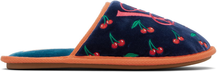 Tennarit ja kengät Valentino Valentino Garavani Ta Chambre Slippers Tummansininen | 7Y2S0J88SNJ