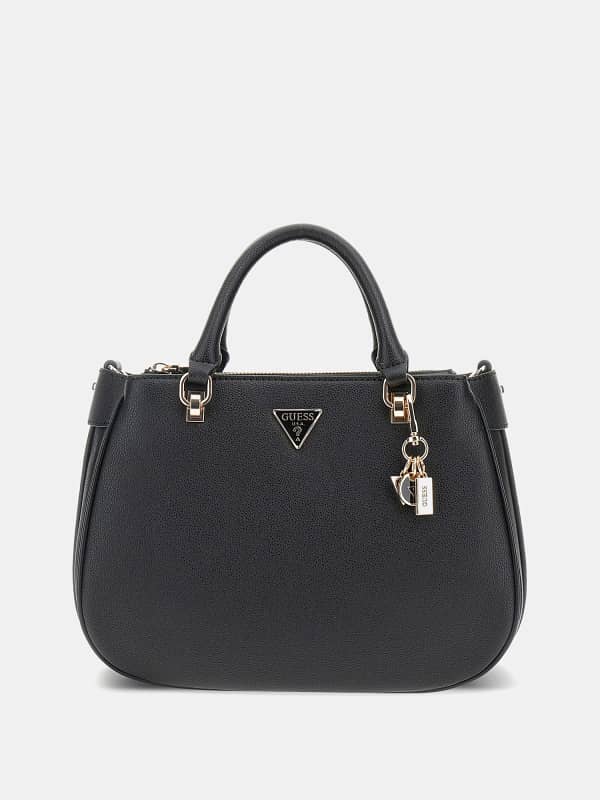 Käsilaukku GUESS Charm Satchel Bag Musta | HWBG9519090