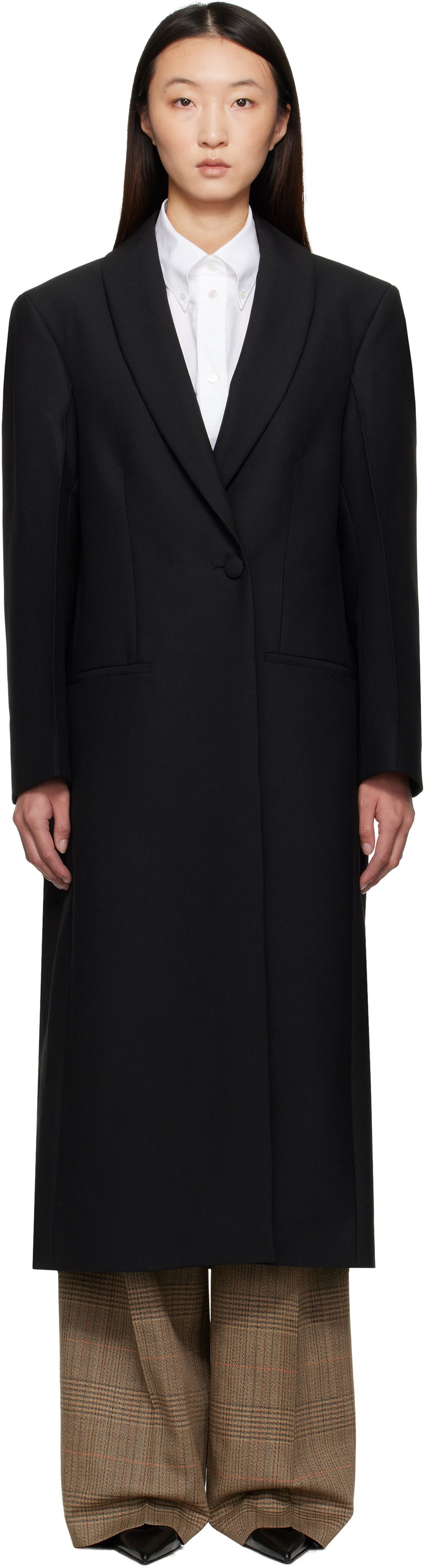 Takit Róhe Róhe Signature Opera Coat Musta | 416-10-158