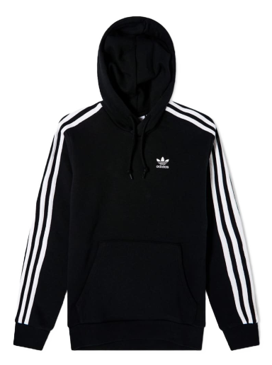Huppari adidas Originals 3 Stripe Hoody Musta | IA6346
