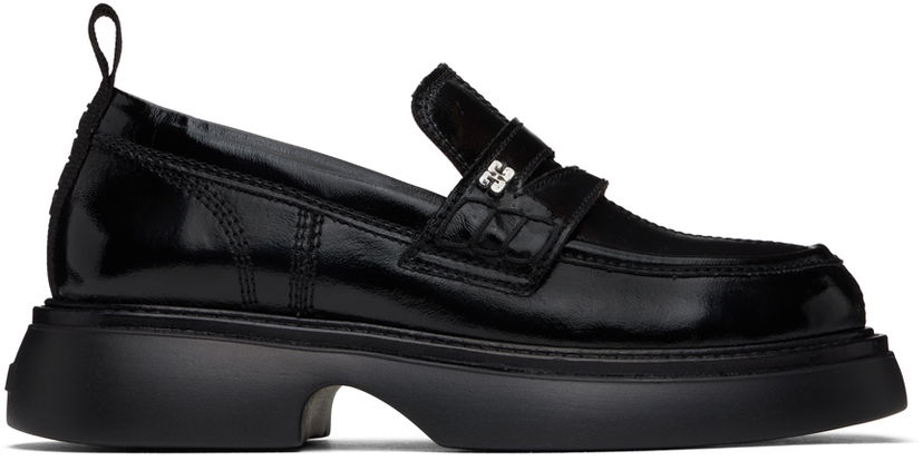 Tennarit ja kengät GANNI GANNI Everyday Platform Loafers Musta | S2621
