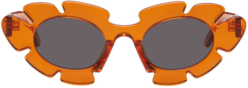 Aurinkolasit Loewe Orange Flower Sunglasses Oranssi | LW40088UM4742A, 0