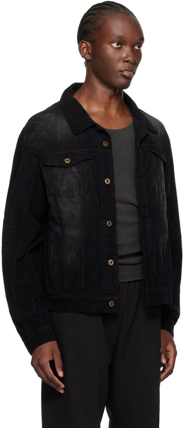 Takki We11done We11done Faded Corduroy Jacket Musta | WD-JK2-24-082-U-BK, 1