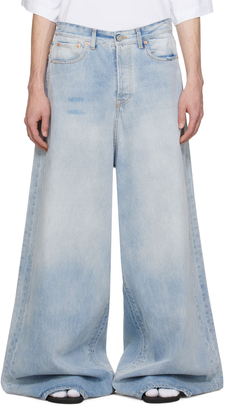 Jeans VETEMENTS Big Shape Jeans Harmaa | UE64PA140N