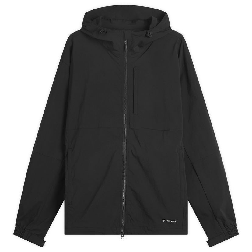 Tuulitakki Snow Peak Utility Parka Jacket Musta | NSD-JK-25AU002-BLK