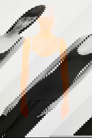 Tankkitoppi OUR LEGACY Our Legacy Cami Tank Top Musta | W2256CW, 0